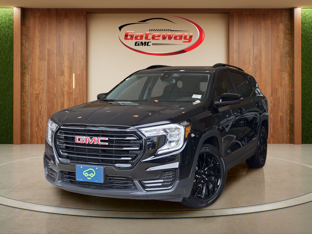 Black (Ebony Twilight Metallic) 2023 GMC Terrain SUV / Crossover Front-Wheel Drive 9-Speed Automatic