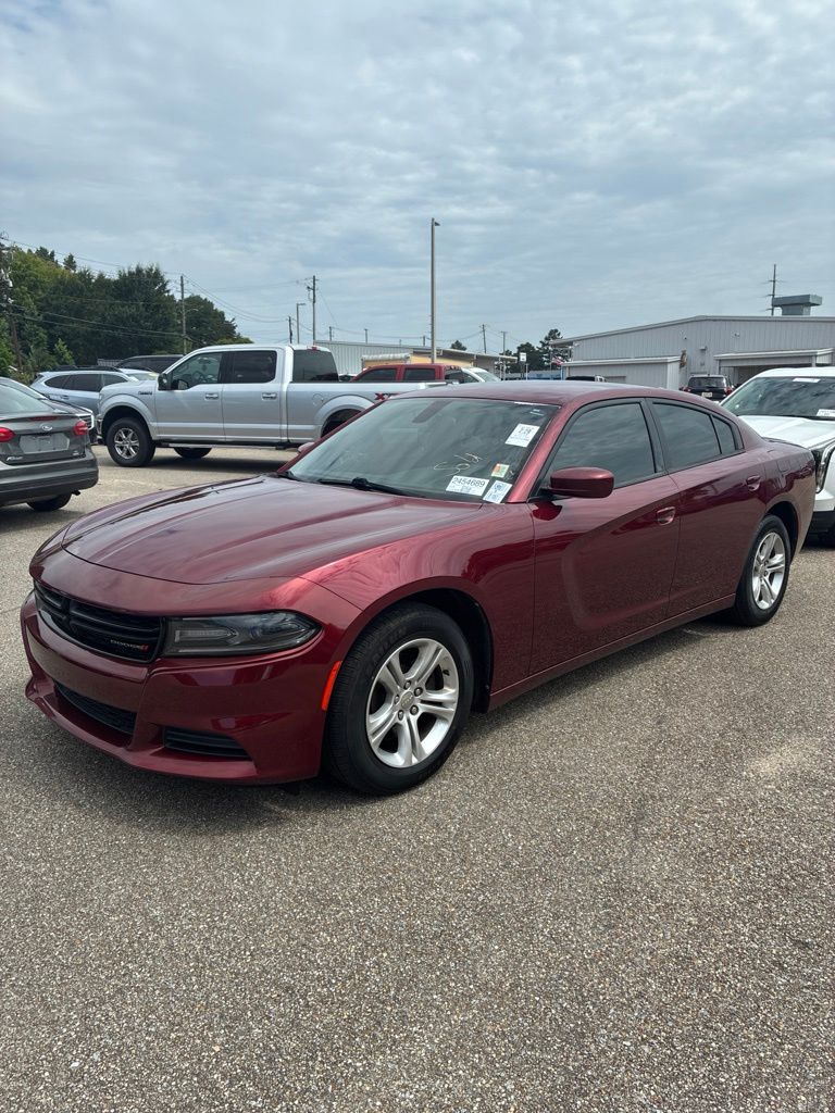 Octane Red Pearlcoat 2018 Dodge Charger Sedan Rear-Wheel Drive 8-Speed Automatic