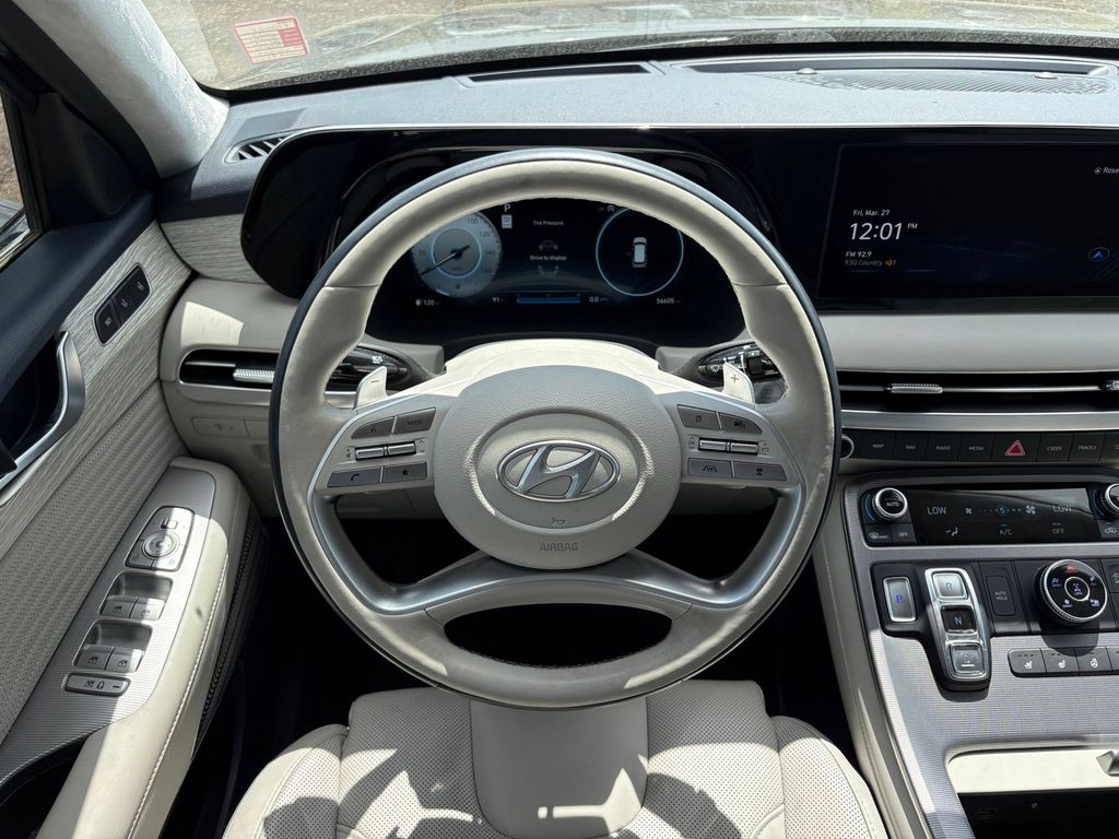 2023 Hyundai Palisade Calligraphy Red at Gullo Toyota