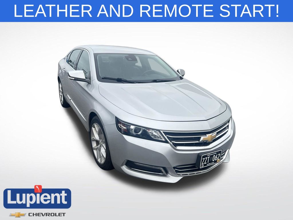 Silver Ice Metallic 2016 Chevrolet Impala Sedan Front-Wheel Drive 6-Speed Automatic Overdrive