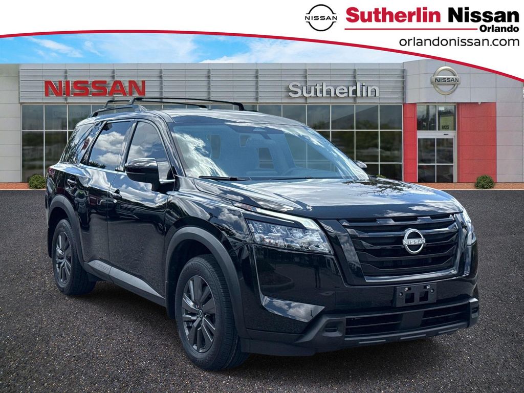 Super Black 2024 Nissan Pathfinder SV FWD SUV / Crossover Front-Wheel Drive 9-Speed Automatic