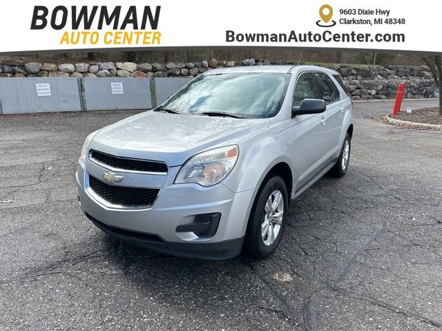 Silver Ice Metallic 2010 Chevrolet Equinox LS FWD SUV / Crossover Front-Wheel Drive 6-Speed Automatic Overdrive