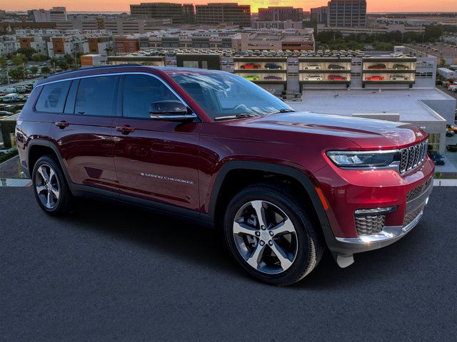 Velvet Red Pearlcoat 2025 Jeep Grand Cherokee L SUV / Crossover Four-Wheel Drive 8-Speed Automatic