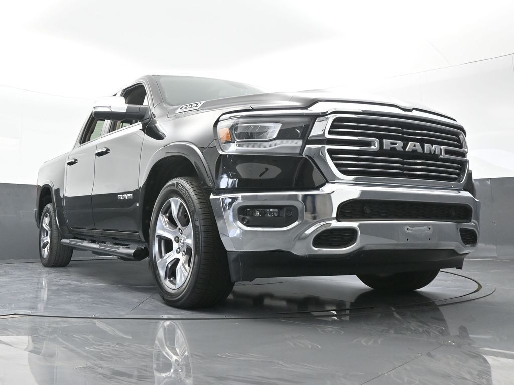Used 2020 Diamond Black Crystal Pearlcoat Ram Laramie image 68
