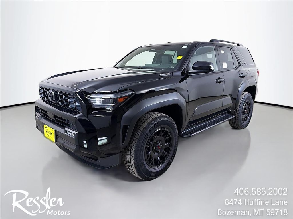 Black 2026 Toyota 4Runner TRD Off-Road Premium 4WD SUV / Crossover Four-Wheel Drive 8-Speed Automatic