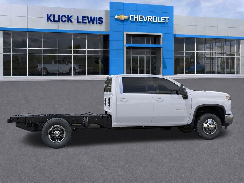 2026 Chevrolet Silverado 3500HD LT White at Klick Lewis Buick Chevrolet