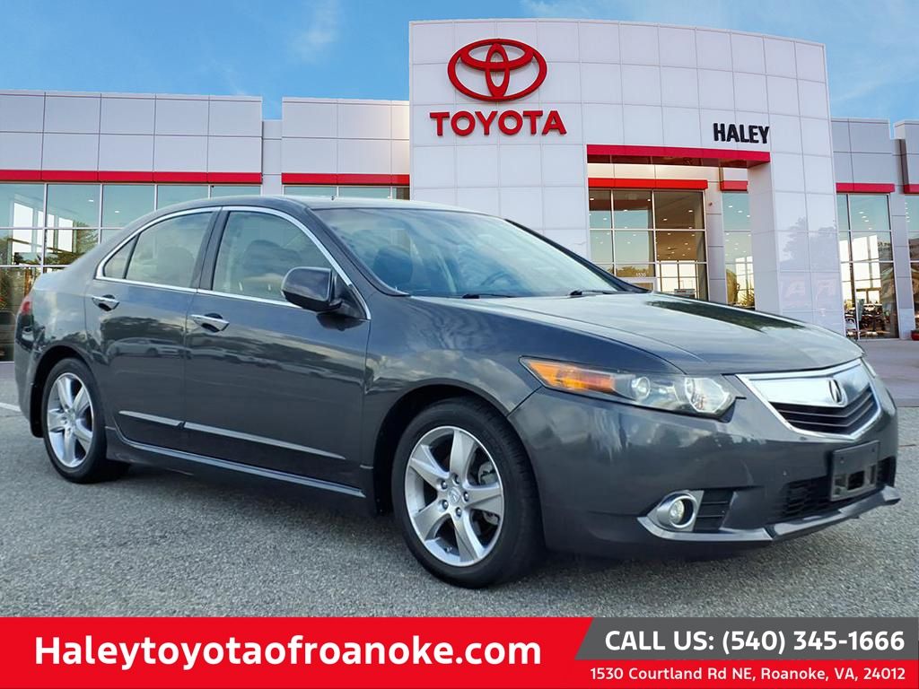 Gray (Graphite Luster Metallic) 2012 Acura TSX Sedan Front-Wheel Drive 5-Speed Automatic
