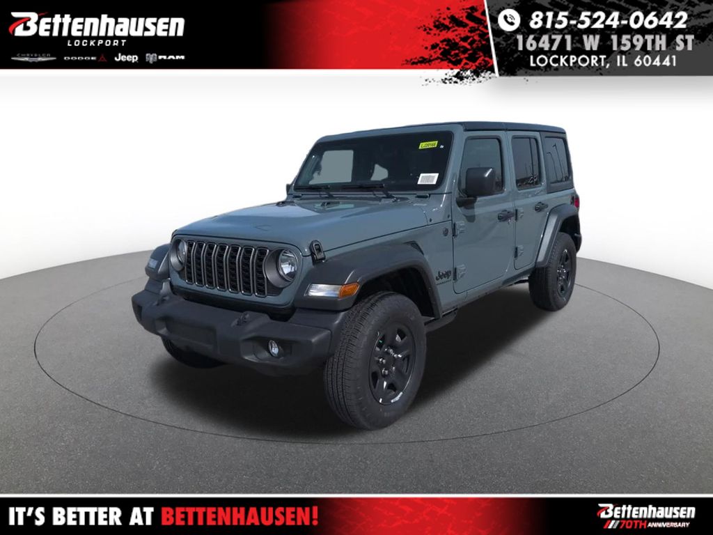 Anvil Clearcoat 2026 Jeep Wrangler SUV / Crossover Four-Wheel Drive 8-Speed Automatic