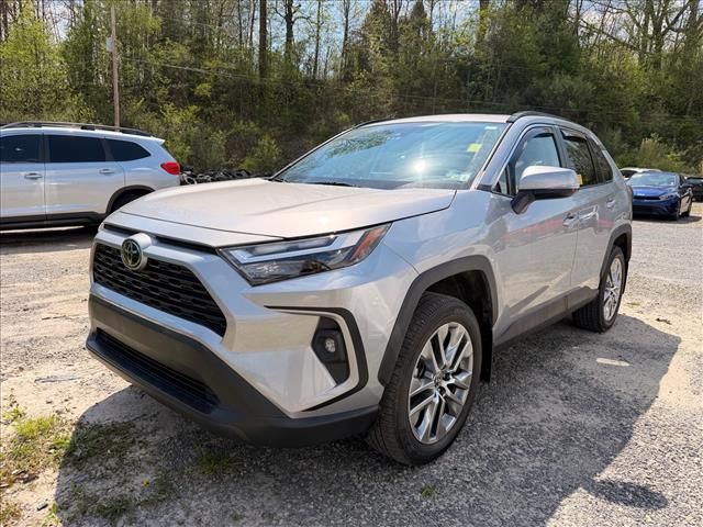 Silver Sky Metallic 2022 Toyota RAV4 XLE Premium AWD SUV / Crossover All-Wheel Drive 8-Speed Automatic