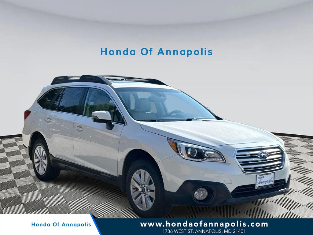 Crystal White Pearl 2017 Subaru Outback Wagon All-Wheel Drive Continuously Variable Transmission