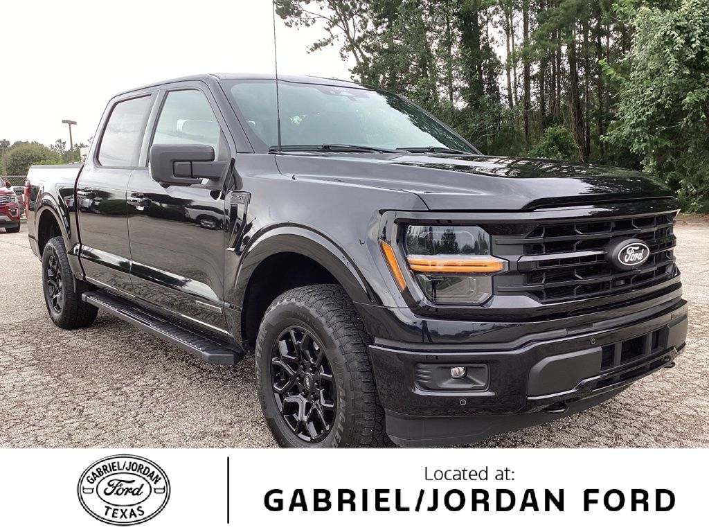 Black Metallic 2024 Ford F-150 Pickup Truck Four-Wheel Drive Automatic