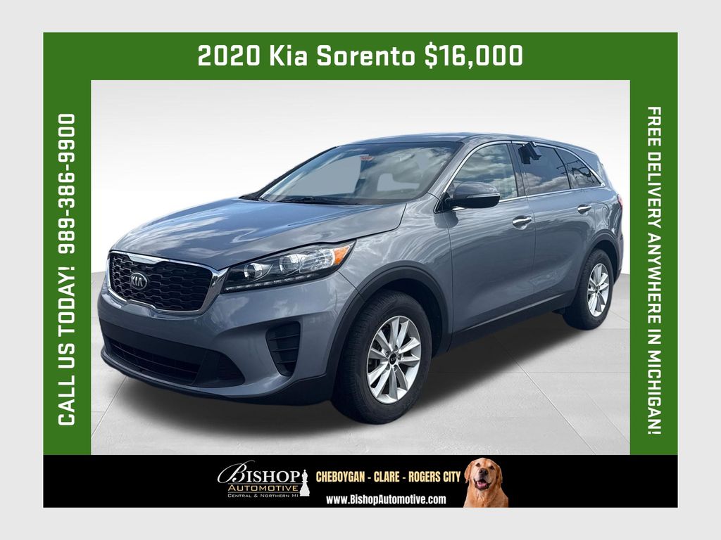 Everlasting Silver 2020 Kia Sorento SUV / Crossover Front-Wheel Drive 6-Speed Automatic