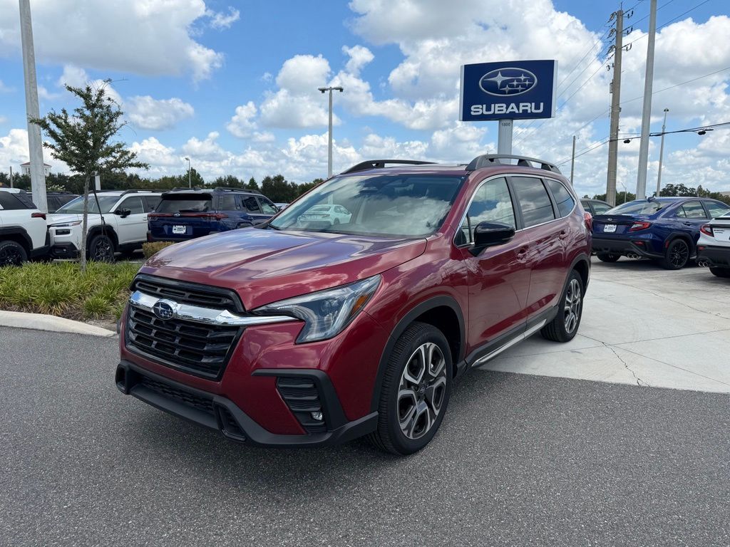 Crimson Red Pearl 2026 Subaru Ascent SUV / Crossover All-Wheel Drive Continuously Variable Transmission