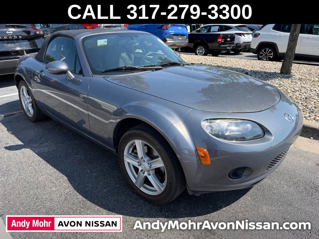 Galaxy Gray Mica 2008 Mazda MX-5 Miata Convertible Rear-Wheel Drive 5-Speed Manual Overdrive