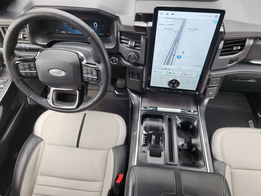 2023 Ford F-150 Lightning Platinum Blue at Cook Ford