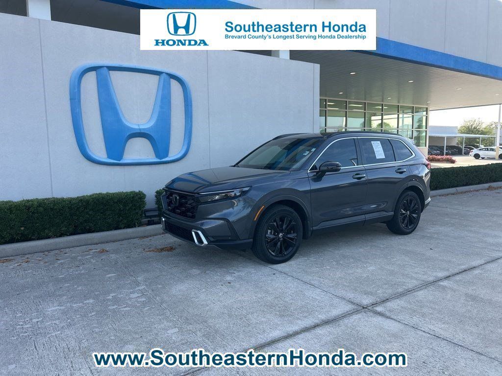 Gold 2025 Honda CR-V Hybrid Sport Touring AWD SUV / Crossover All-Wheel Drive Continuously Variable Transmission