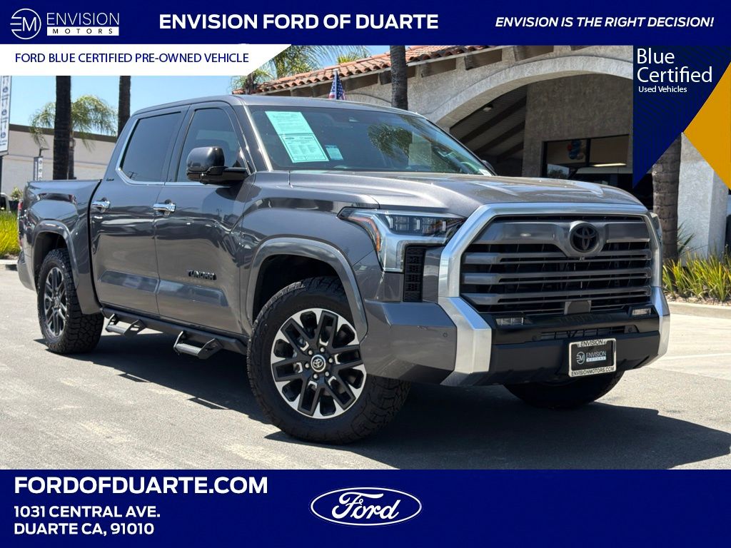 Magnetic Gray Metallic 2023 Toyota Tundra Pickup Truck Four-Wheel Drive Automatic