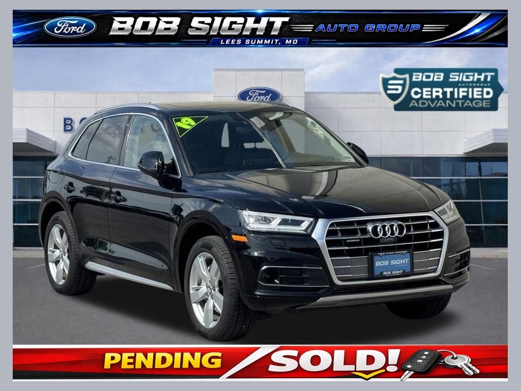 Mythos Black Metallic 2019 Audi Q5 SUV / Crossover All-Wheel Drive 7-Speed Automatic