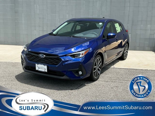 Sapphire Blue Pearl 2026 Subaru Impreza Wagon All-Wheel Drive Continuously Variable Transmission