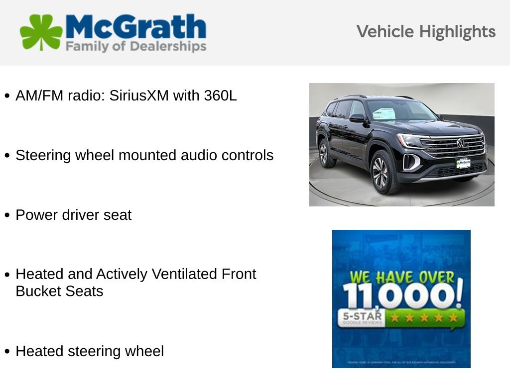 New 2026 Black Volkswagen 2.0T SE image 5