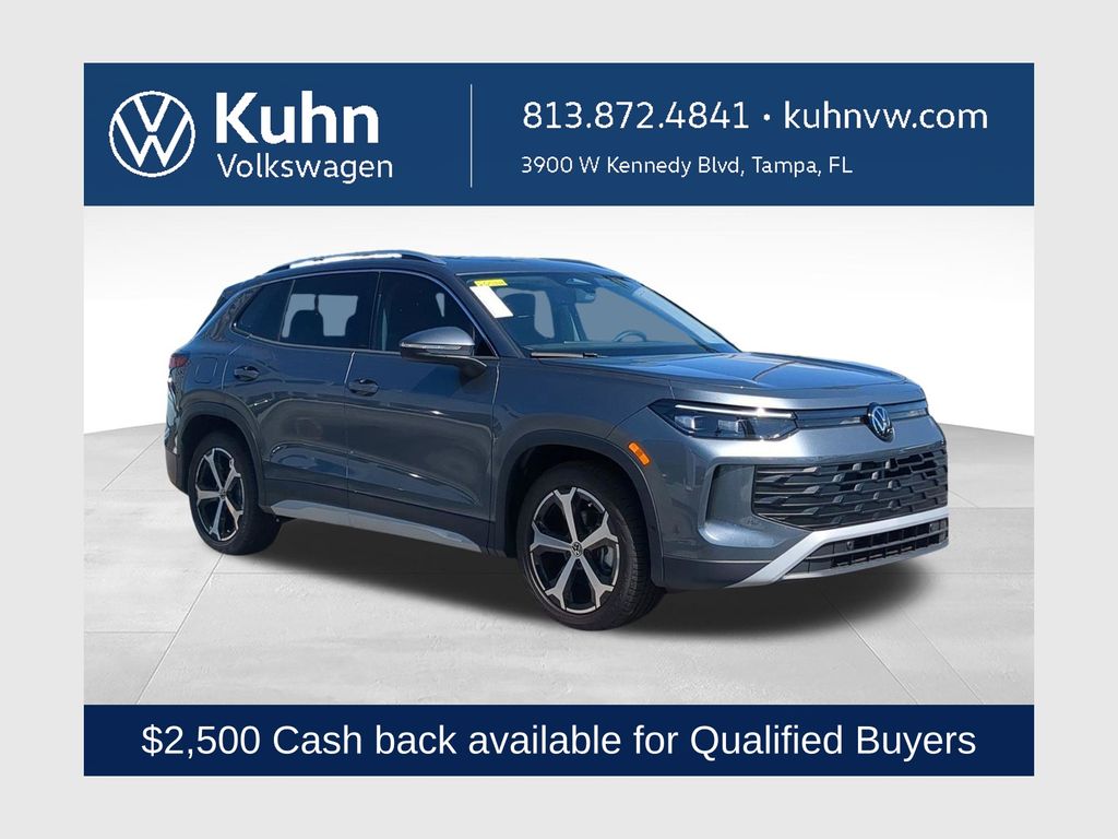 Platinum Gray Metallic 2026 Volkswagen Tiguan SUV / Crossover Front-Wheel Drive 8-Speed Automatic