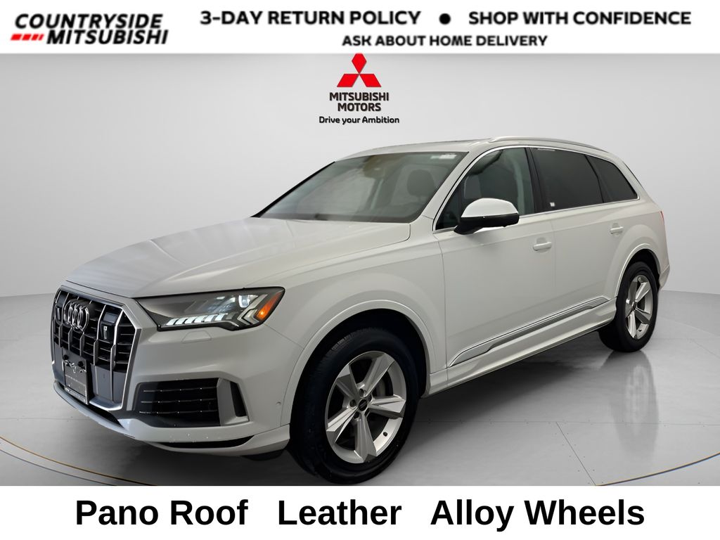 Carrara White 2024 Audi Q7 quattro Premium Plus 45 TFSI SUV / Crossover All-Wheel Drive 8-Speed Automatic