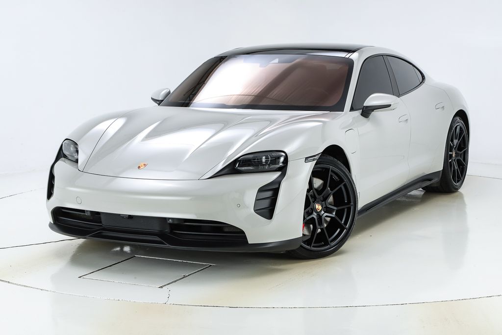 Chalk 2022 Porsche Taycan GTS Sedan AWD Sedan All-Wheel Drive 2-Speed Automatic