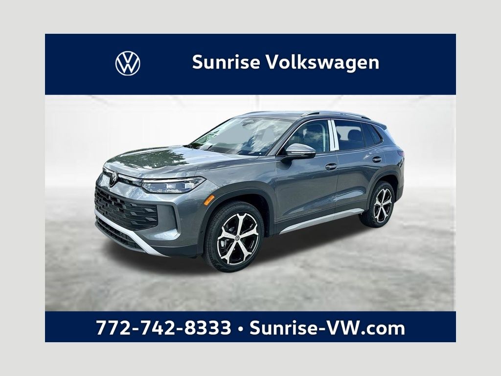 Gray (Platinum Grey) 2026 Volkswagen Tiguan SUV / Crossover All-Wheel Drive 8-Speed Automatic