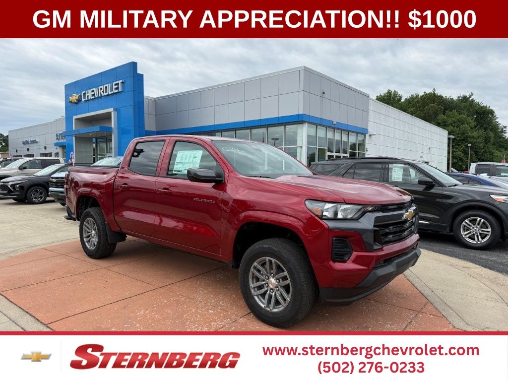 Radiant Red 2026 Chevrolet Colorado LT Crew Cab RWD Pickup Truck 4X2 8-Speed Automatic