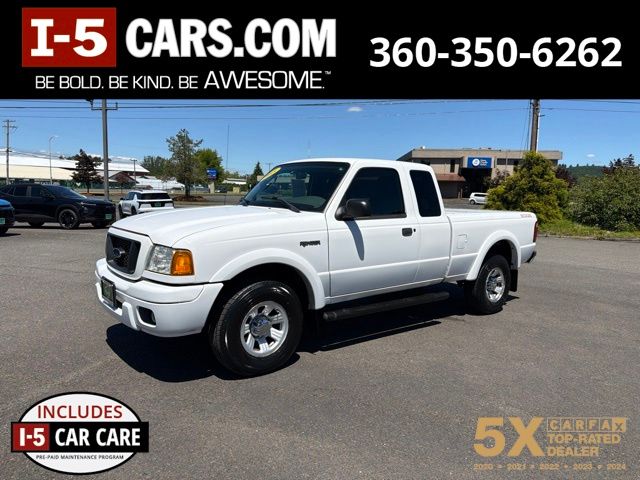 2005 Ford Ranger 4 Dr Edge Extended Cab SB Pickup Truck Rear-Wheel Drive 5-Speed Automatic Overdrive