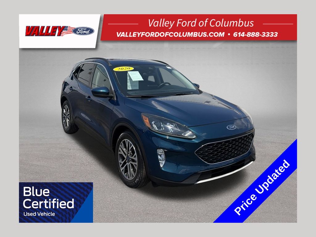 Dark Persian Green Metallic 2020 Ford Escape SUV / Crossover Front-Wheel Drive 8-Speed Automatic