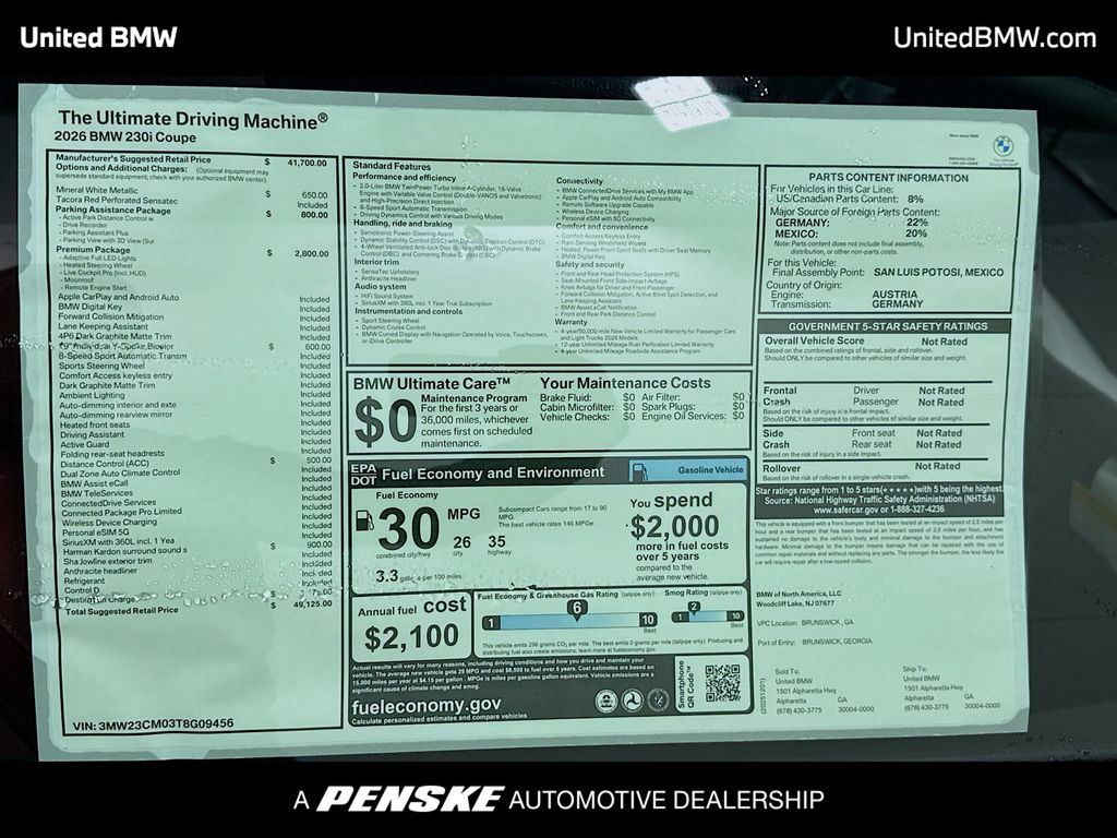 Thumbnail: 2026 BMW 2 Series - 15