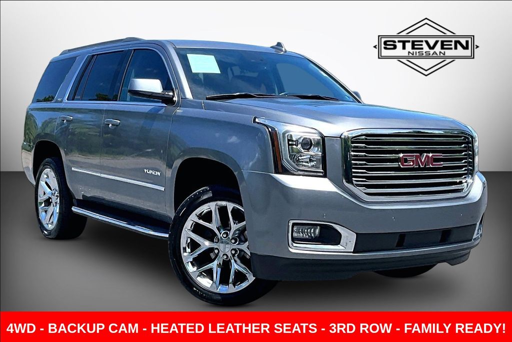 Gray (Satin Steel Metallic) 2020 GMC Yukon SUV / Crossover Four-Wheel Drive 6-Speed Automatic Overdrive