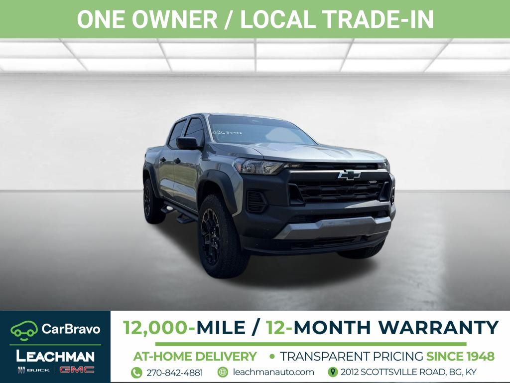 Sterling Gray Metallic 2026 Chevrolet Colorado Pickup Truck Four-Wheel Drive 8-Speed Automatic