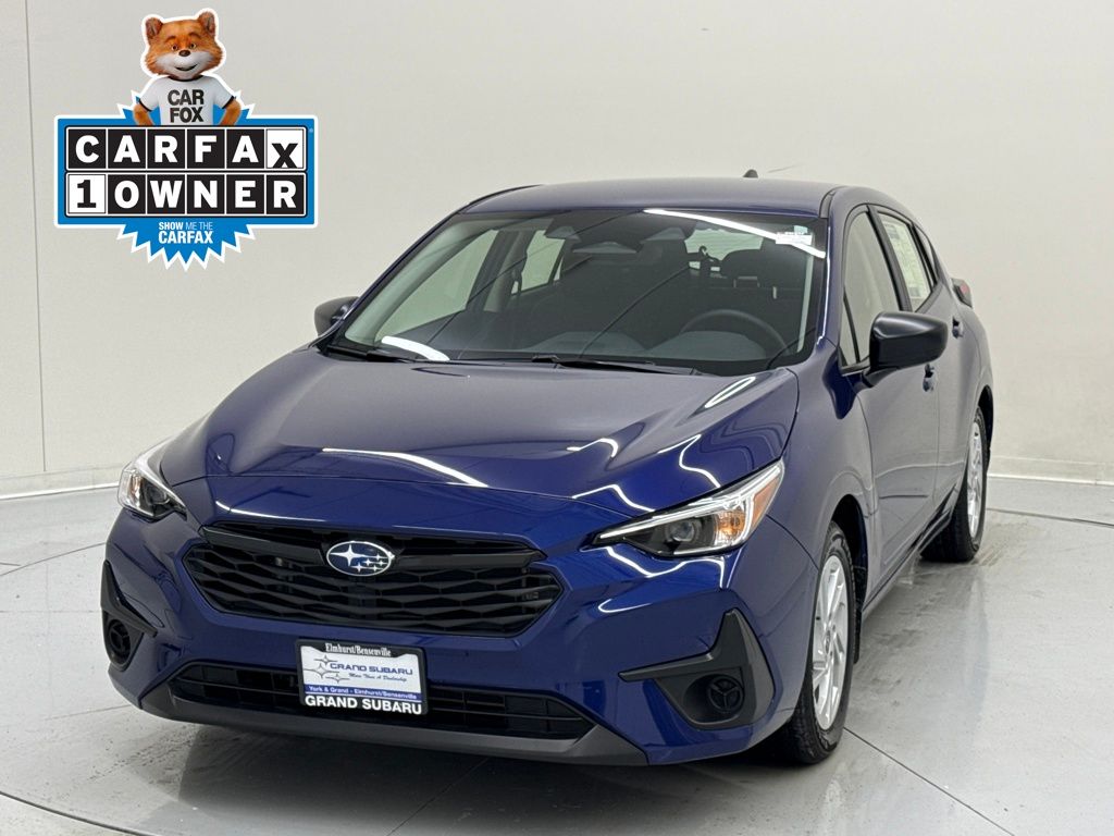 Sapphire Blue Pearl 2025 Subaru Impreza AWD Wagon All-Wheel Drive Continuously Variable Transmission