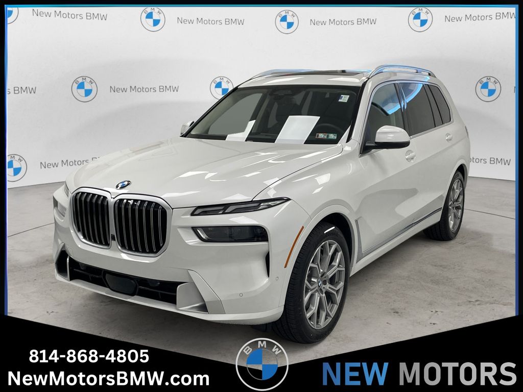 Mineral White Metallic 2027 BMW X7 SUV / Crossover All-Wheel Drive 8-Speed Automatic