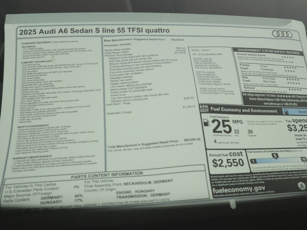 Thumbnail: 2025 Audi A6 - 10