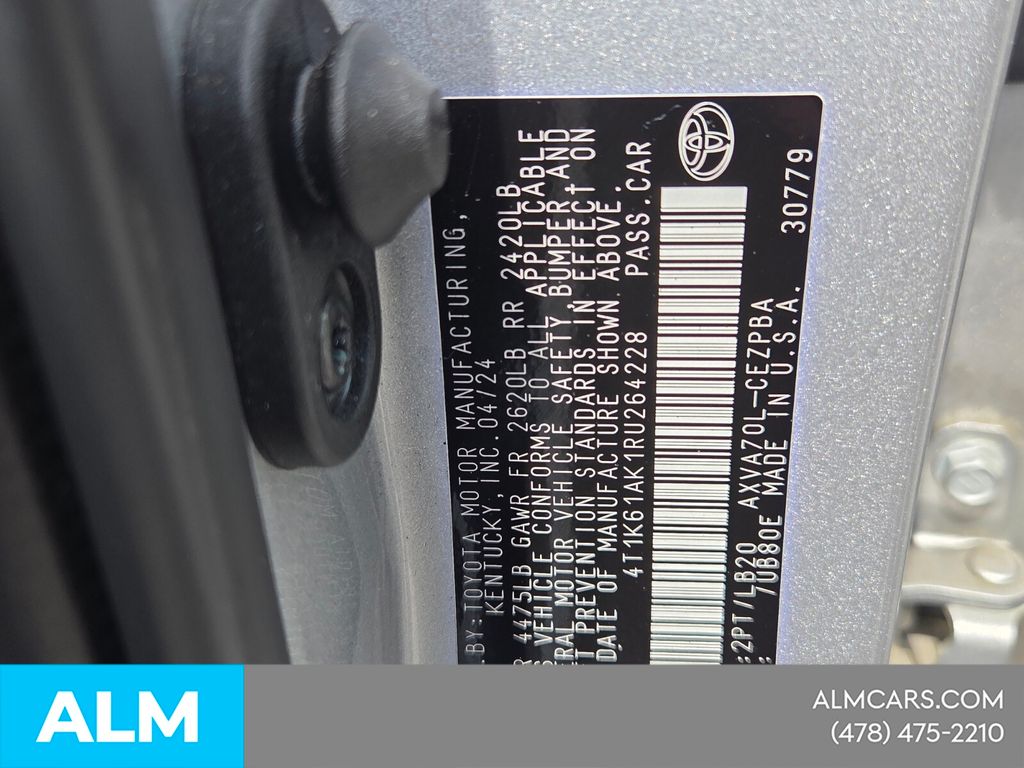 Used 2024 Silver Toyota XSE image 9