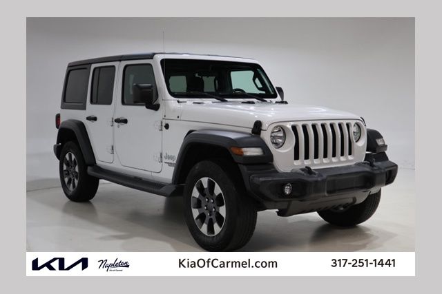 Bright White Clearcoat 2018 Jeep Wrangler Unlimited Sport S 4WD SUV / Crossover Four-Wheel Drive 8-Speed Automatic