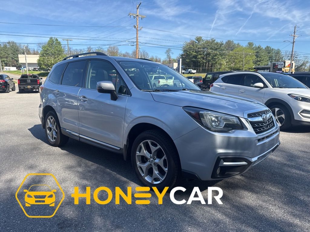 Ice Silver Metallic 2017 Subaru Forester 2.5i Touring SUV / Crossover All-Wheel Drive Continuously Variable Transmission
