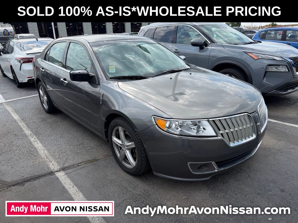 Sterling Gray Metallic 2011 Lincoln MKZ Sedan Front-Wheel Drive 6-Speed Automatic