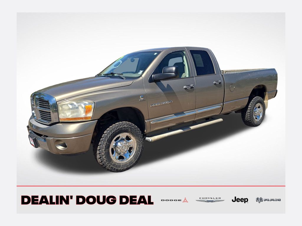 Brown (Light Khaki Metallic) 2006 Dodge RAM 3500 Pickup Truck Four-Wheel Drive 4-Speed Automatic