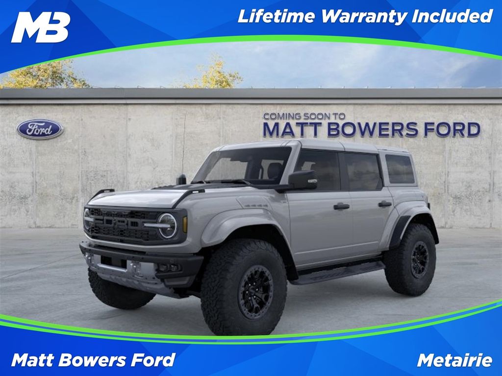 Avalanche Gray 2026 Ford Bronco Raptor SUV / Crossover Four-Wheel Drive Automatic