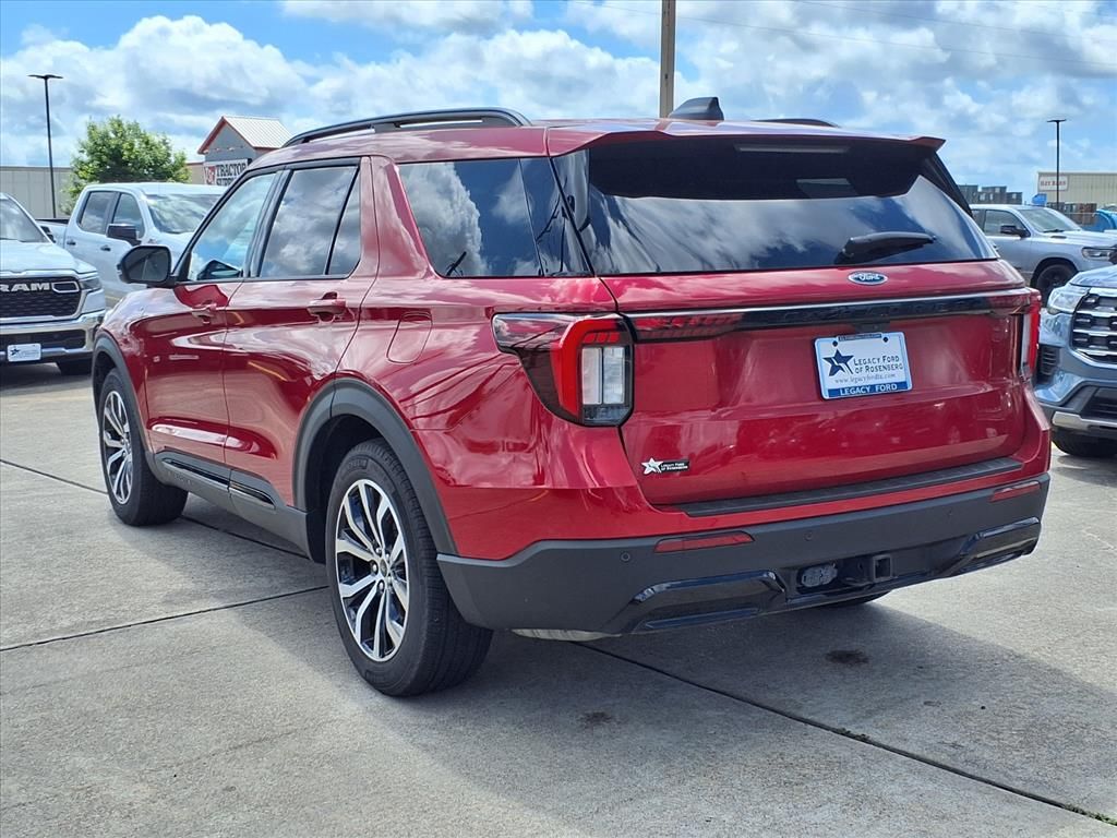 2025 Ford Explorer ST-Line Red at Toyota of Victoria
