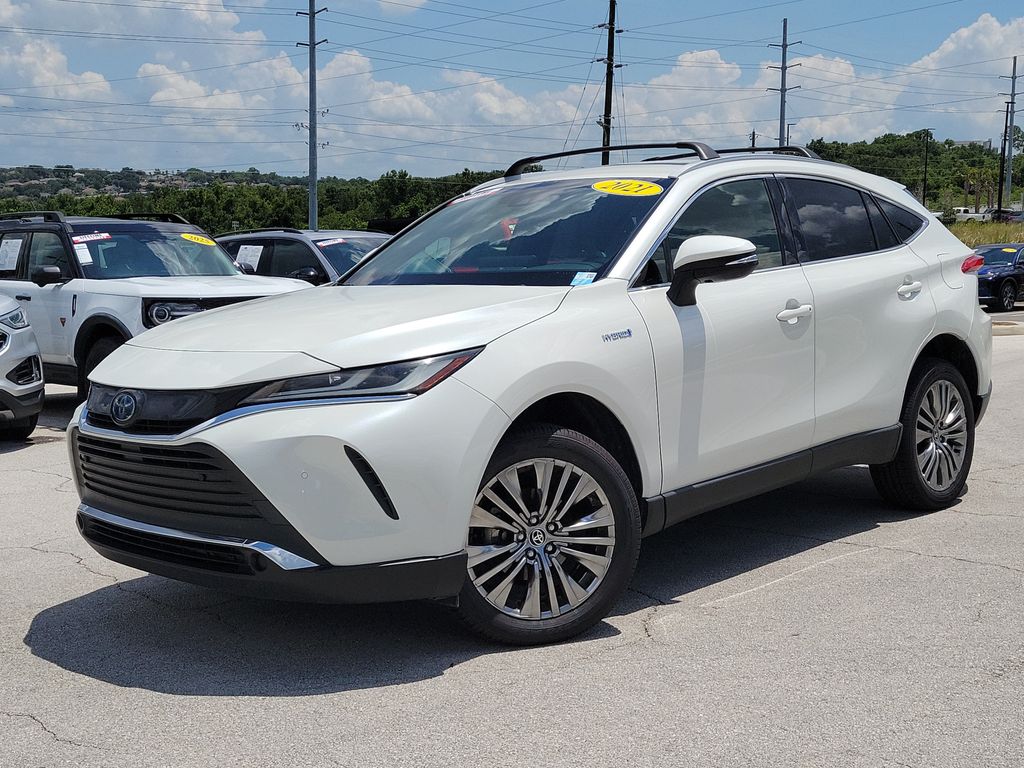 White (Blizzard Pearl) 2021 Toyota Venza SUV / Crossover All-Wheel Drive Continuously Variable Transmission