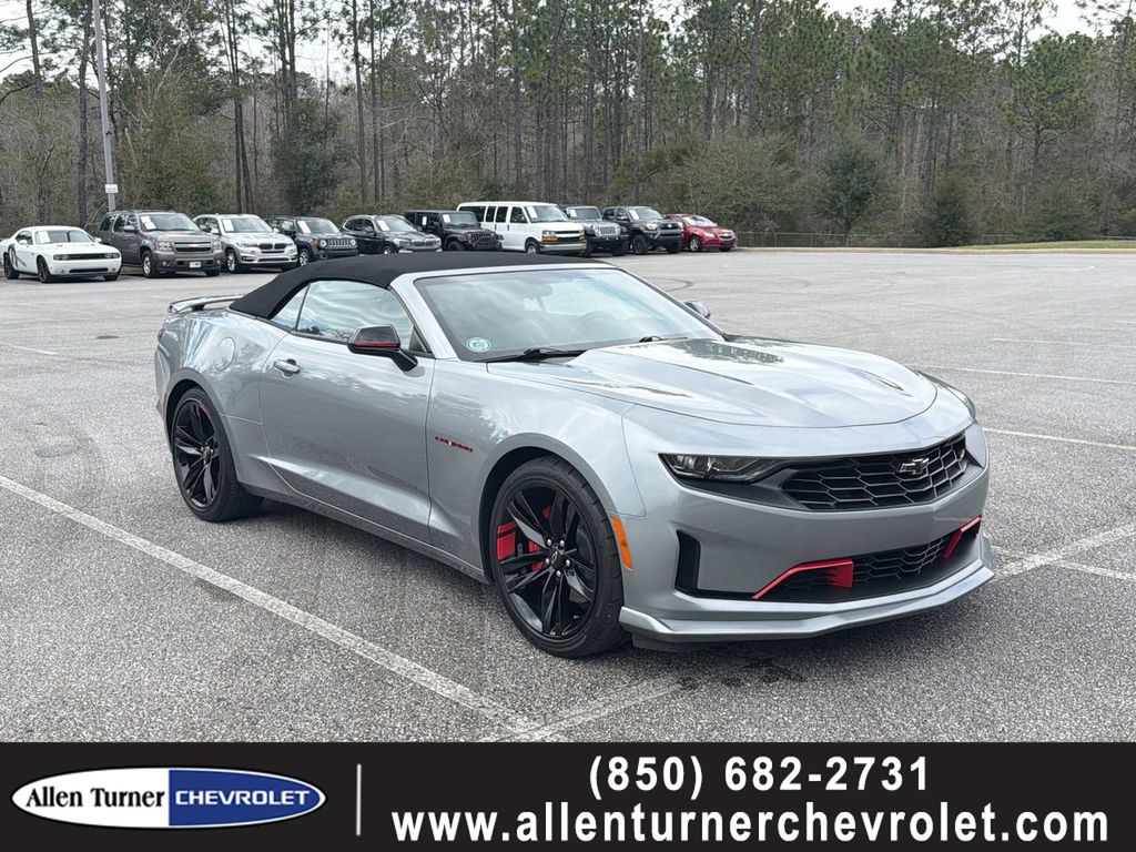 Sharkskin Metallic 2023 Chevrolet Camaro 2LT Convertible RWD Convertible Rear-Wheel Drive 8-Speed Automatic