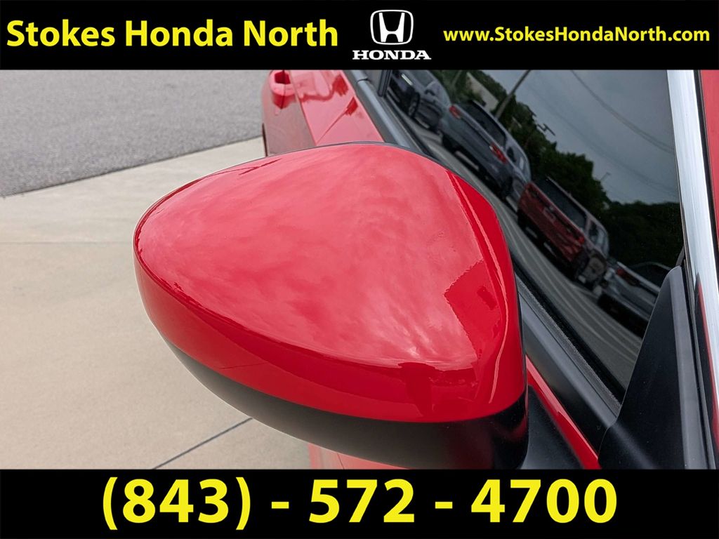 2025 Honda Civic LX Red at Stokes Honda North