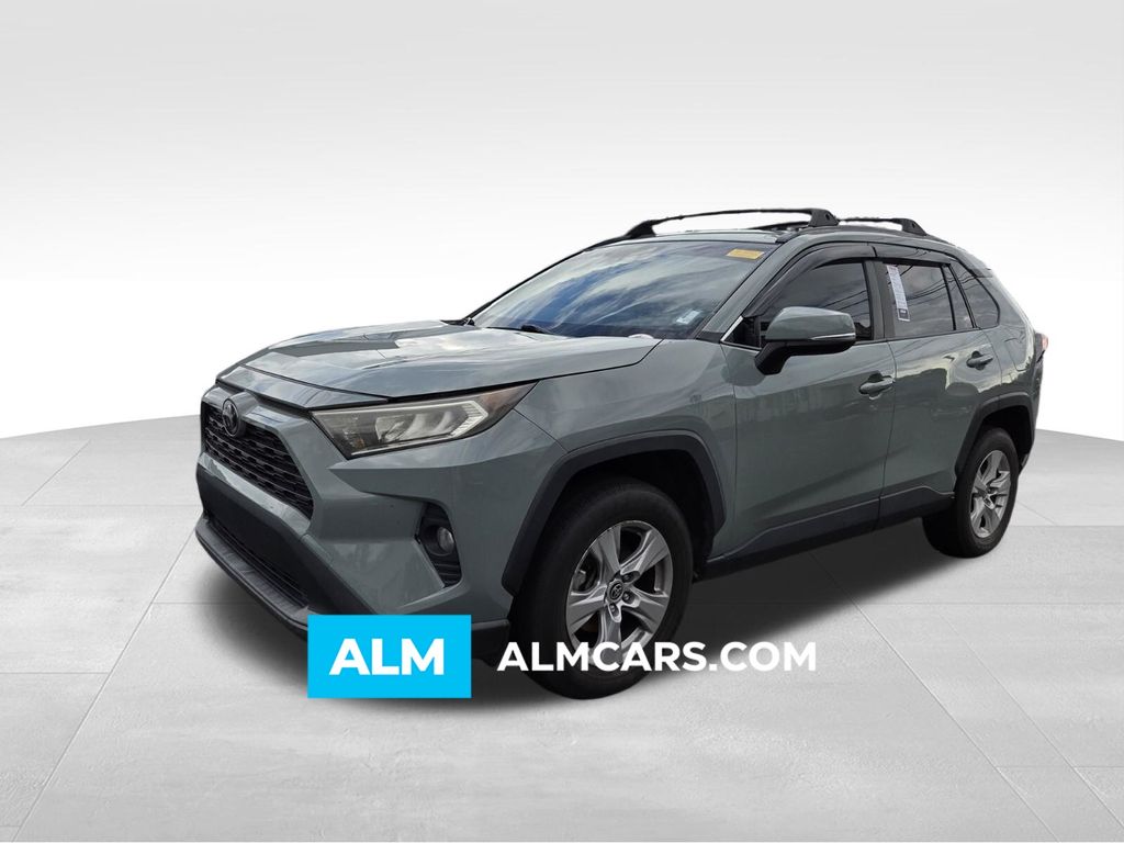 Green Metallic 2019 Toyota RAV4 SUV / Crossover Front-Wheel Drive 8-Speed Automatic