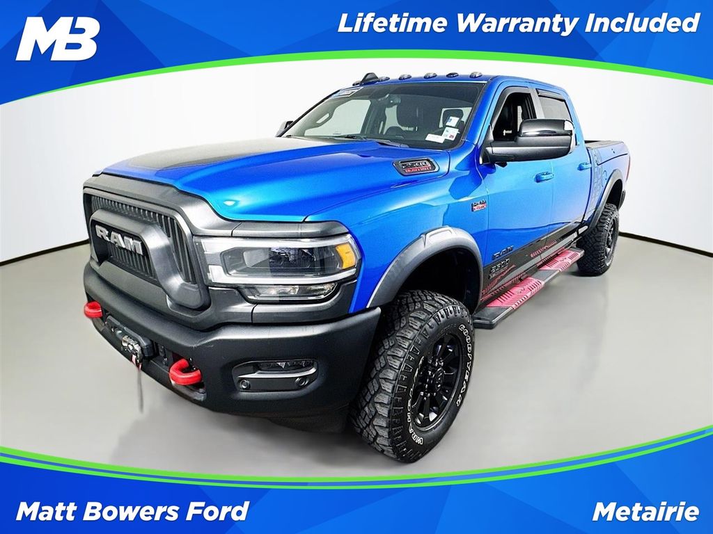 Hydro Blue Pearlcoat 2020 RAM 2500 Pickup Truck Four-Wheel Drive 8-Speed Automatic