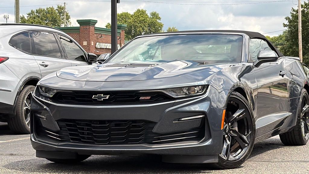 Shadow Gray Metallic 2020 Chevrolet Camaro Convertible Rear-Wheel Drive Automatic
